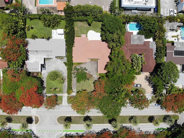 1915 S Miami Ave, Miami, FL 33129 - aerial view of a pool