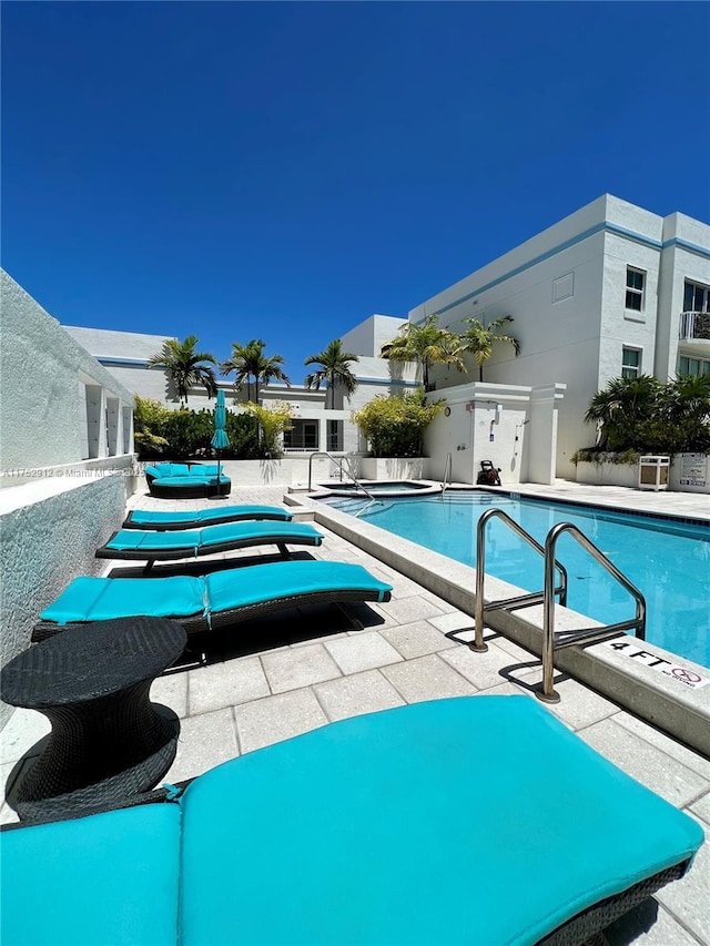 community pool featuring a patio