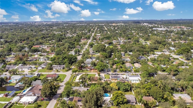 birds eye view of property featuring a residential view