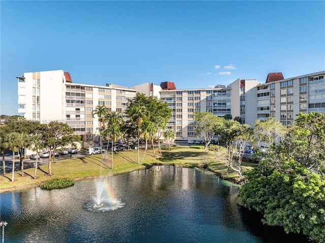 property view of water