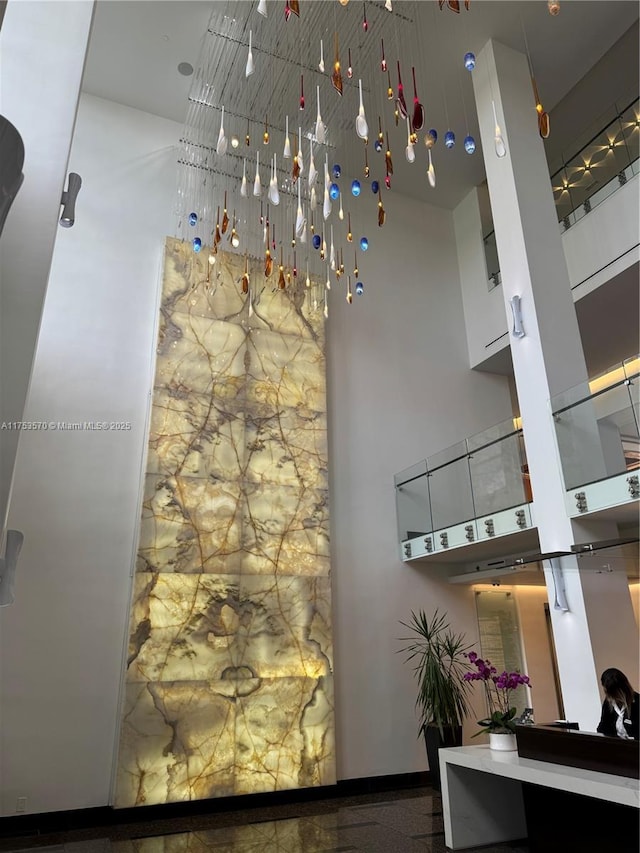 view of reception area