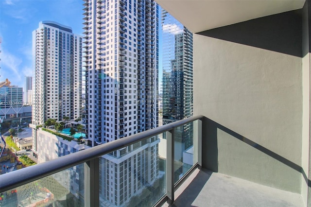 601 NE 1st Ave Unit 1706, Miami, FL 33132 - balcony with a view of city