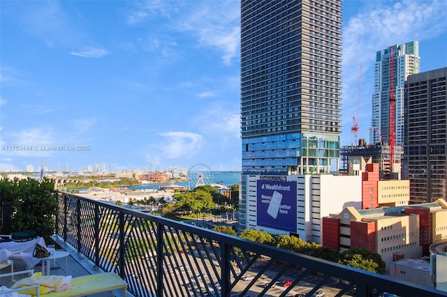 601 NE 1st Ave Unit 1706, Miami, FL 33132 - balcony with a view of city