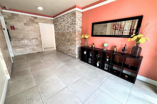 8425 NW 8th St Unit 404, Miami, FL 33126 - laundry area with stacked washing machine and dryer and electric water heater