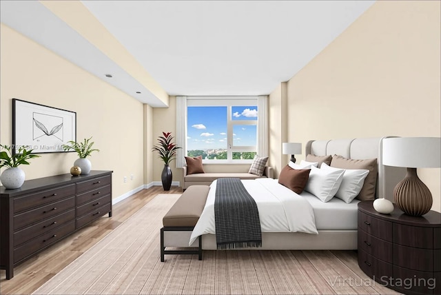 2681 N Flamingo Rd Unit 1103S, Sunrise, FL 33323 - bedroom with light wood finished floors and baseboards