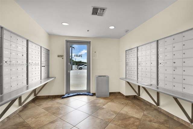 2681 N Flamingo Rd Unit 1103S, Sunrise, FL 33323 - view of home's community featuring mail area and recessed lighting