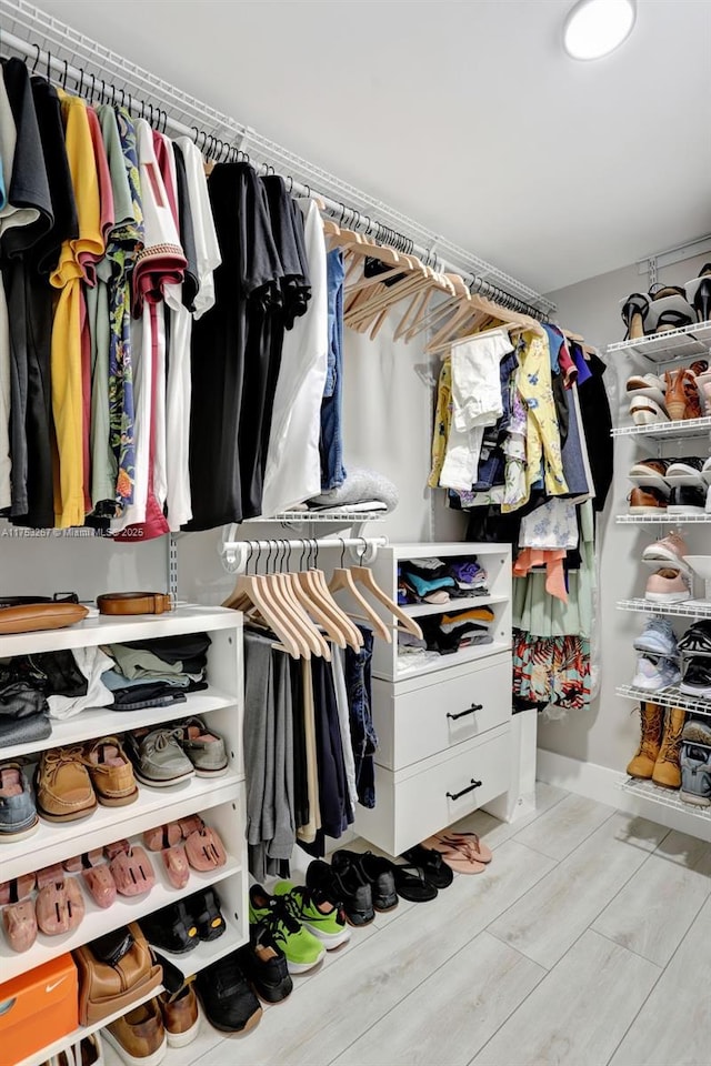 view of spacious closet