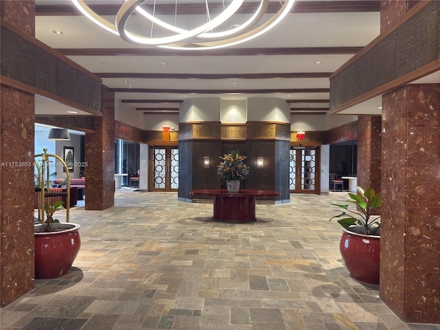 view of community lobby