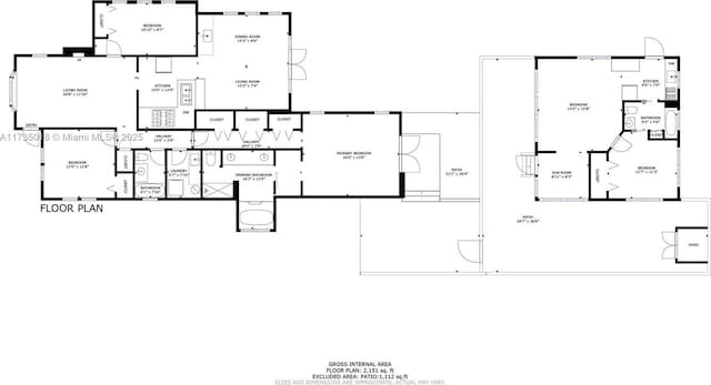 1109 NE 3rd St, Fort Lauderdale, FL 33301 - floor plan