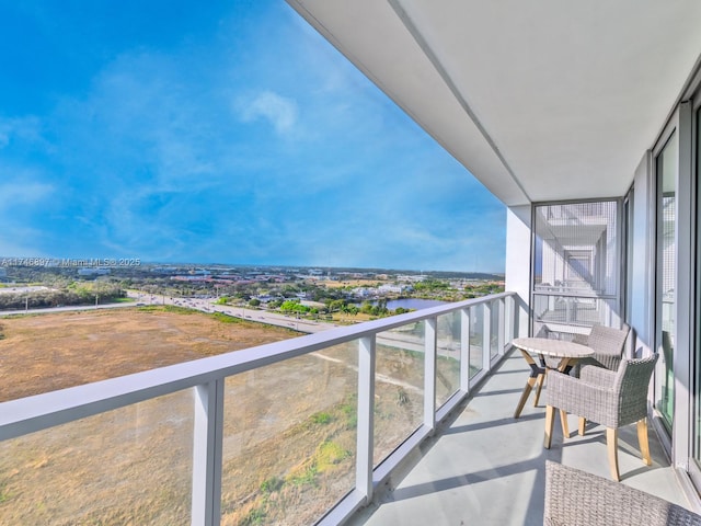 2000 Metropica Way Unit 1507, Sunrise, FL 33323 - balcony featuring a sunroom