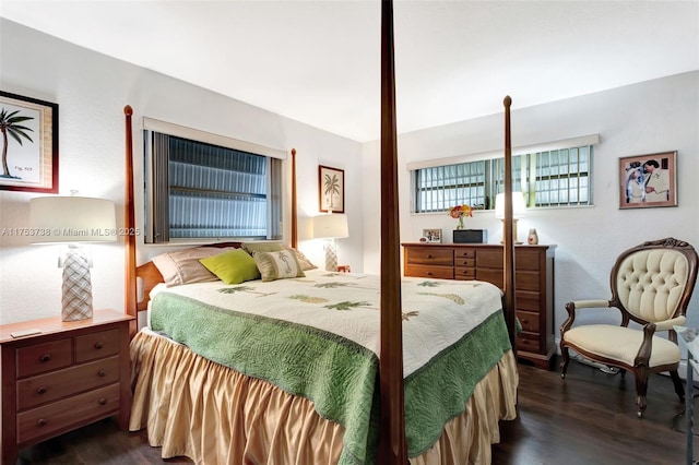 6820 NW 17th Ct, Margate, FL 33063 - bedroom with dark wood-type flooring