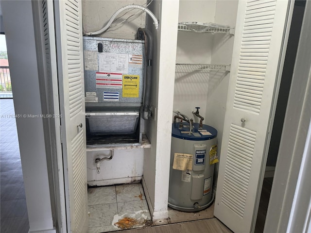 utilities featuring water heater