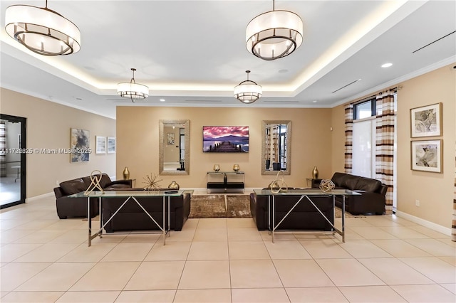 15340 SW 176th Ln, Miami, FL 33187 - community lobby with recessed lighting and ornamental molding
