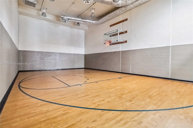 view of basketball court featuring community basketball court