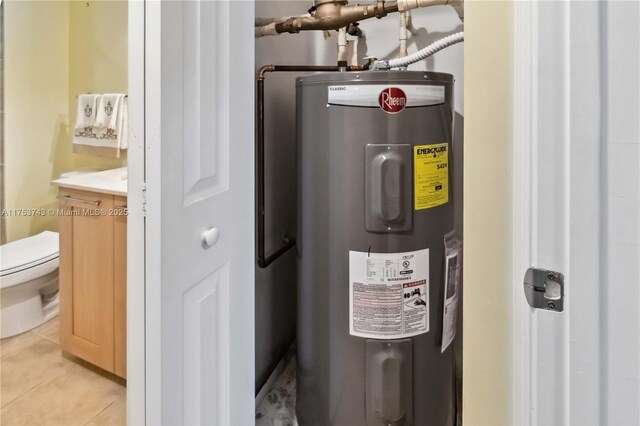 utilities featuring water heater