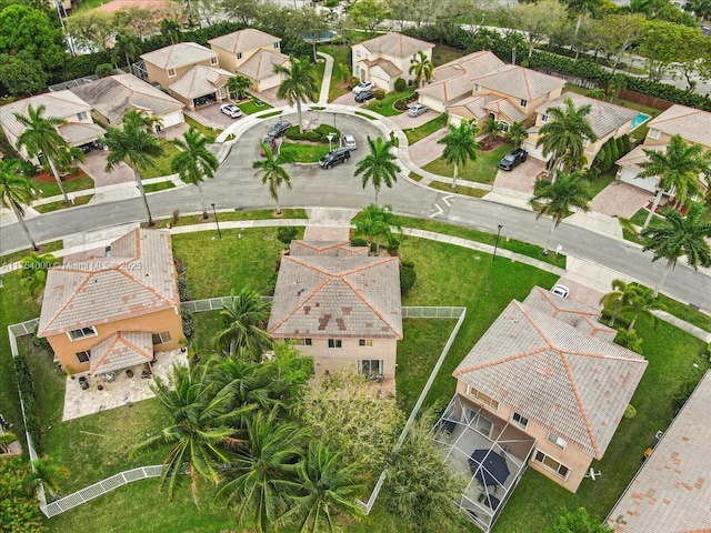 birds eye view of property featuring a residential view