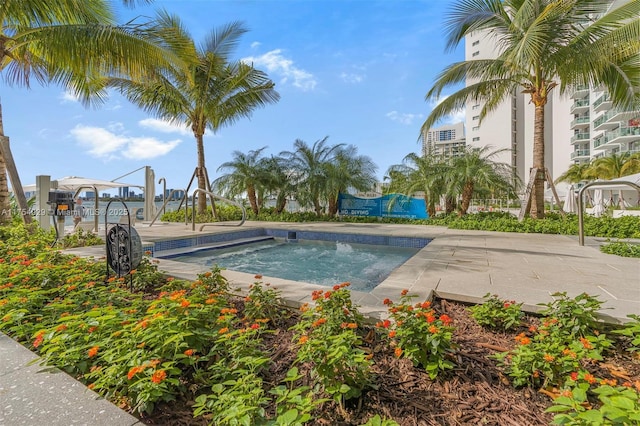 view of swimming pool