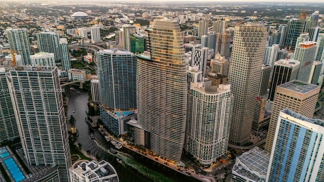 city view featuring a water view