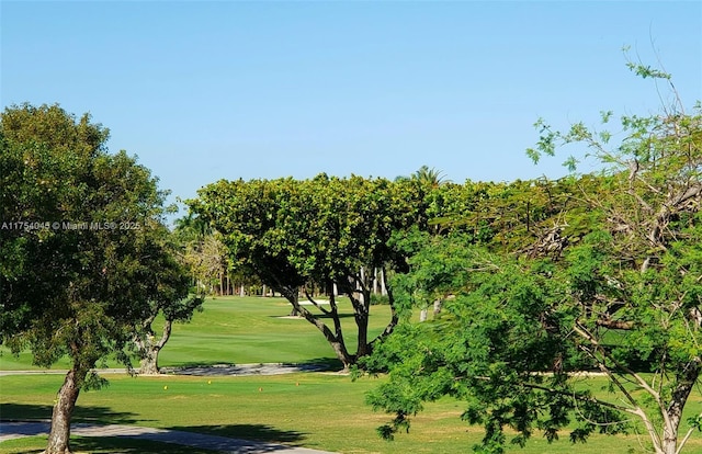 view of home's community featuring a lawn