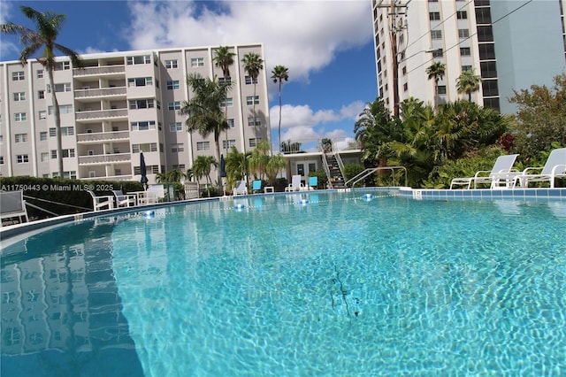 view of community pool