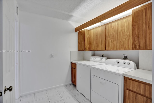 1524 Whitehall Dr Unit 102, Davie, FL 33324 - laundry room with cabinet space and washer and dryer