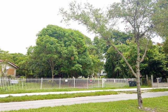 surrounding community featuring fence