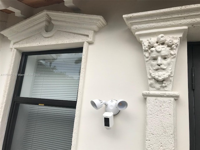 view of room details