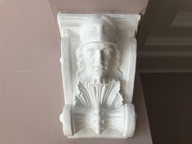 view of details