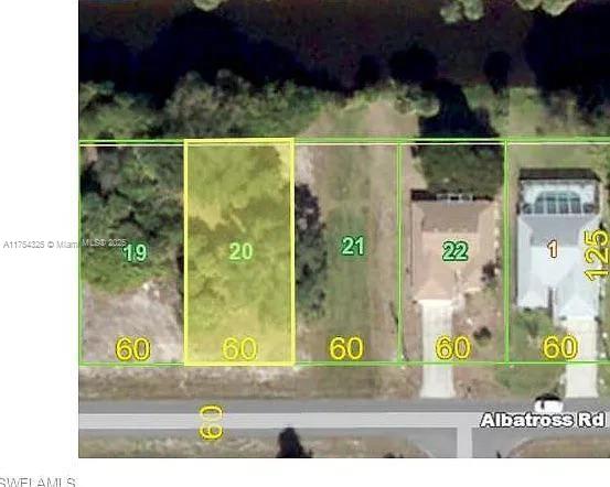 140 Albatross Rd, Port Charlotte FL, 33947 land for sale