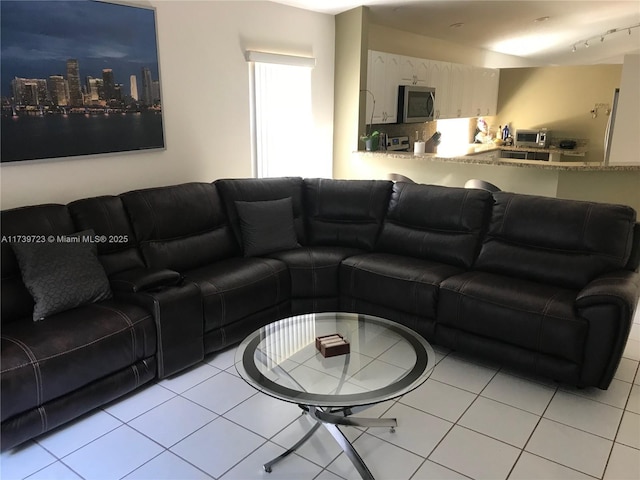 16654 SW 103rd Ln, Miami, FL 33196 - living area featuring light tile patterned flooring