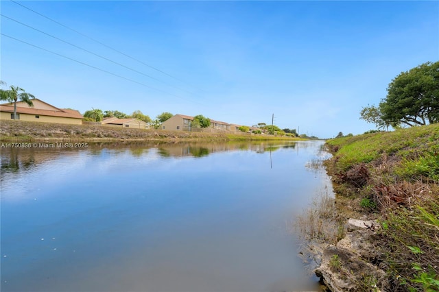 property view of water