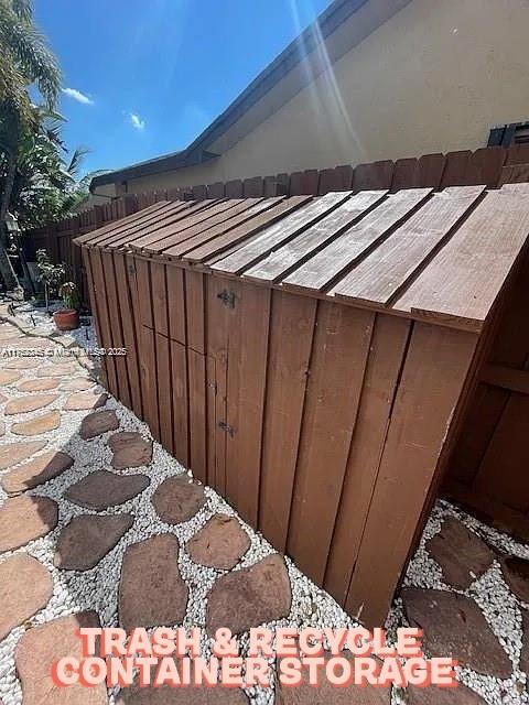 1350 S Fieldlark Ln, Homestead, FL 33035 - exterior view of fence