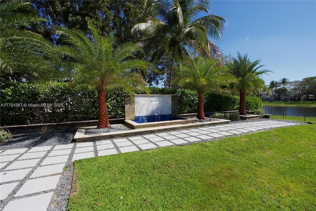 2980 Windmill Ranch Rd, Weston, FL 33331 - view of yard with a water view