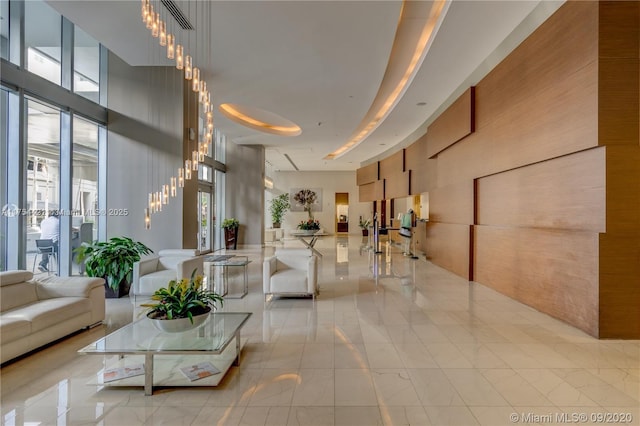 view of building lobby