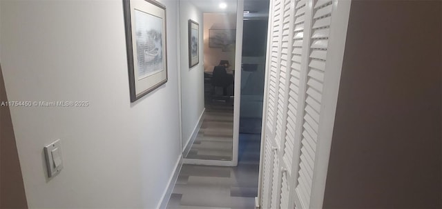 3160 Holiday Springs Blvd Unit 7-112, Margate, FL 33063 - corridor featuring baseboards