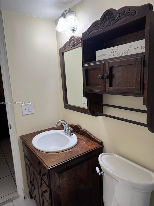 300 NW 107th Ave Unit 106, Miami, FL 33172 - bathroom with tile patterned flooring, vanity, and toilet