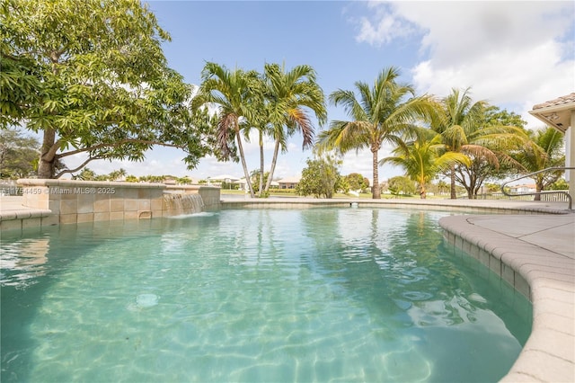 view of pool