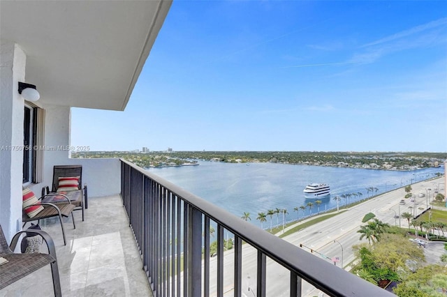1201 S Ocean Dr Unit 1711S, Hollywood, FL 33019 - balcony with a water view