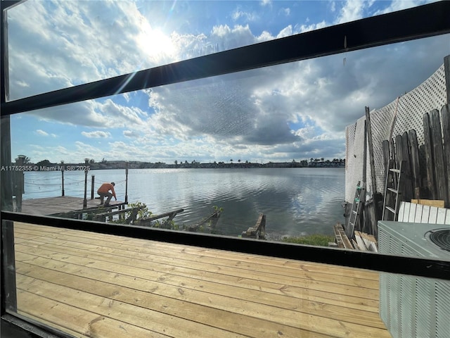 5790 W 26th Ave Unit 202, Hialeah, FL 33016 - dock featuring a water view