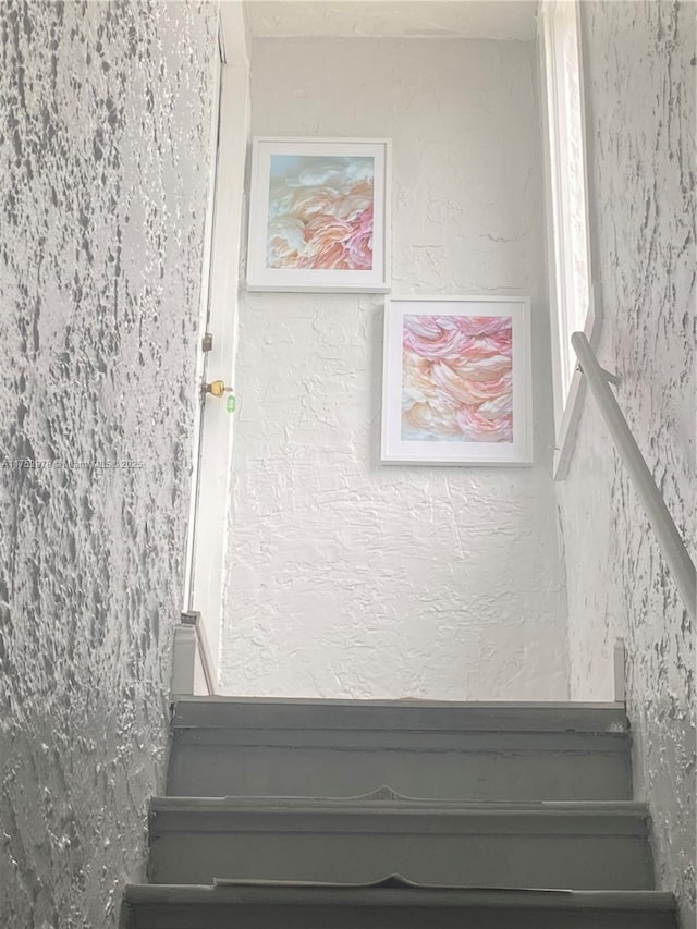 view of staircase