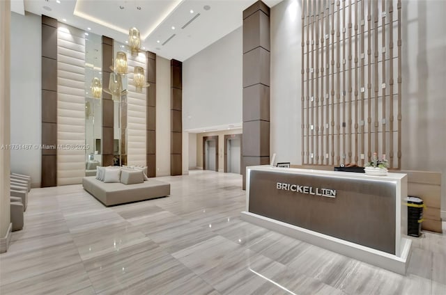 1010 SW 2nd Ave Unit Lph05, Miami, FL 33130 - reception area with a towering ceiling