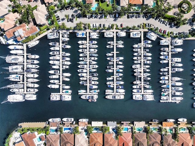 1468 Mariner Way, Hollywood, FL 33019 - aerial overview of property's location with a marina