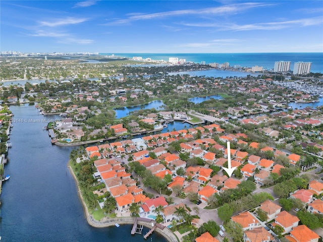 1468 Mariner Way, Hollywood, FL 33019 - view of property location featuring a nearby body of water and nearby suburban area