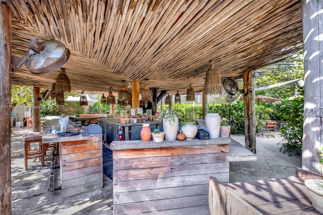 view of patio / terrace with outdoor dining space