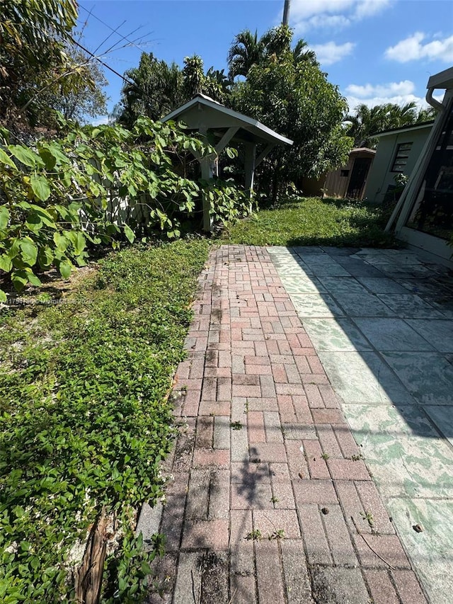 view of patio