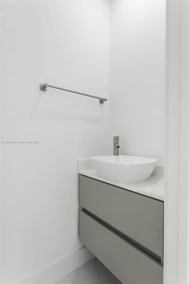 3430 SW 2nd St, Miami, FL 33135 - bathroom with marble finish floor and vanity