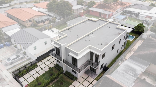 3430 SW 2nd St, Miami, FL 33135 - drone / aerial view featuring a residential view