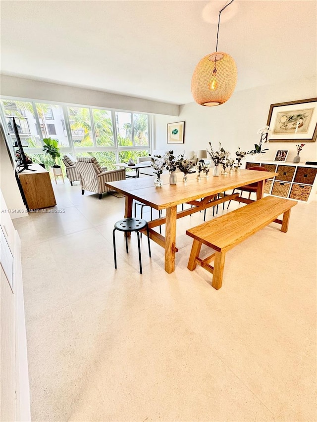 555 Crandon Blvd Unit 32, Key Biscayne, FL 33149 - dining space with light flooring
