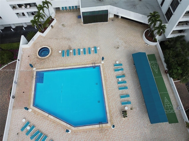 drone / aerial view