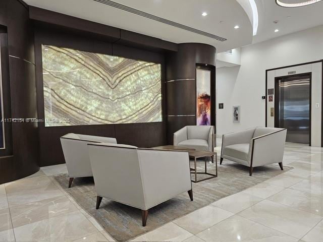 view of community lobby